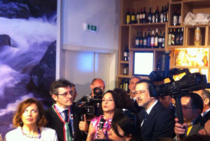 Presidente Pittella e Patrizia Minardi   Expo 2015
