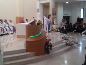 Funerali Belgrano e Lasaponara intervento di alunni Itc Loperfido Olivetti